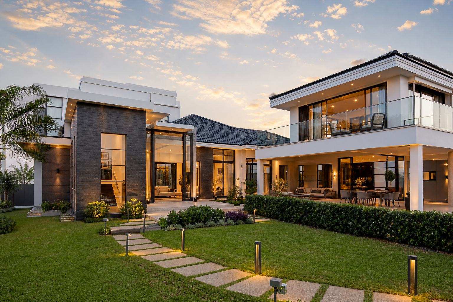Modern residential property