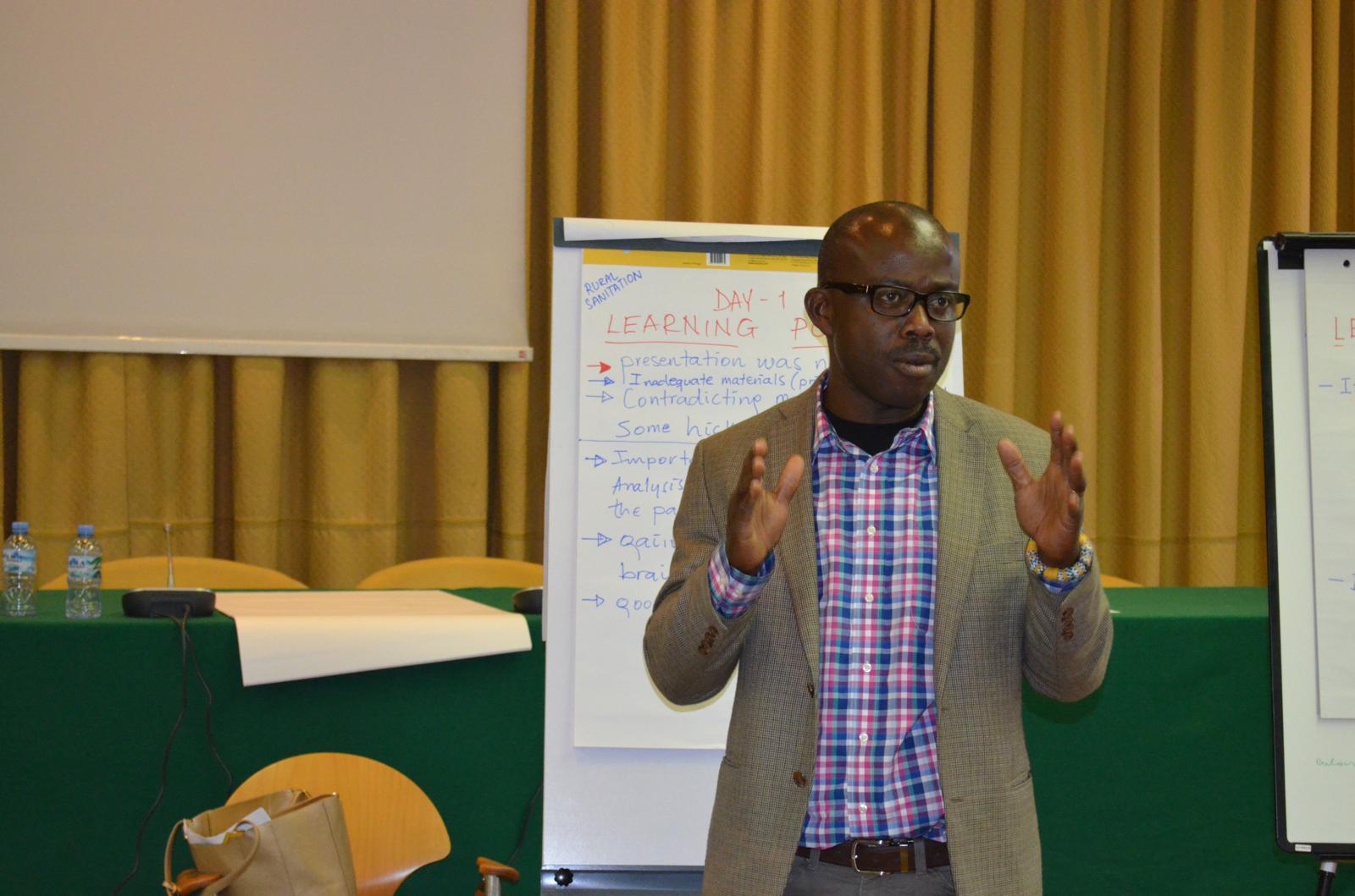 Dr. Tsetse in a strategy session